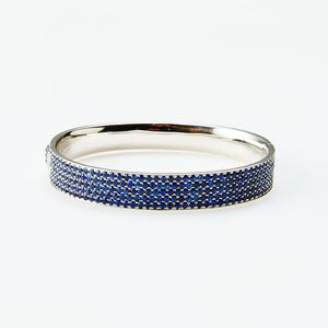 1st KA Lot 58 - Sapphire Gold Bangle