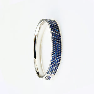 1st KA Lot 58 - Sapphire Gold Bangle