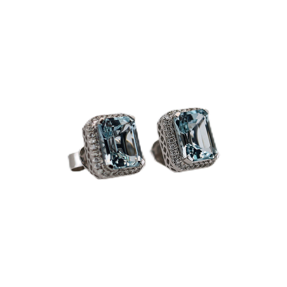 2nd KA Lot 49 - Aquamarine Studs